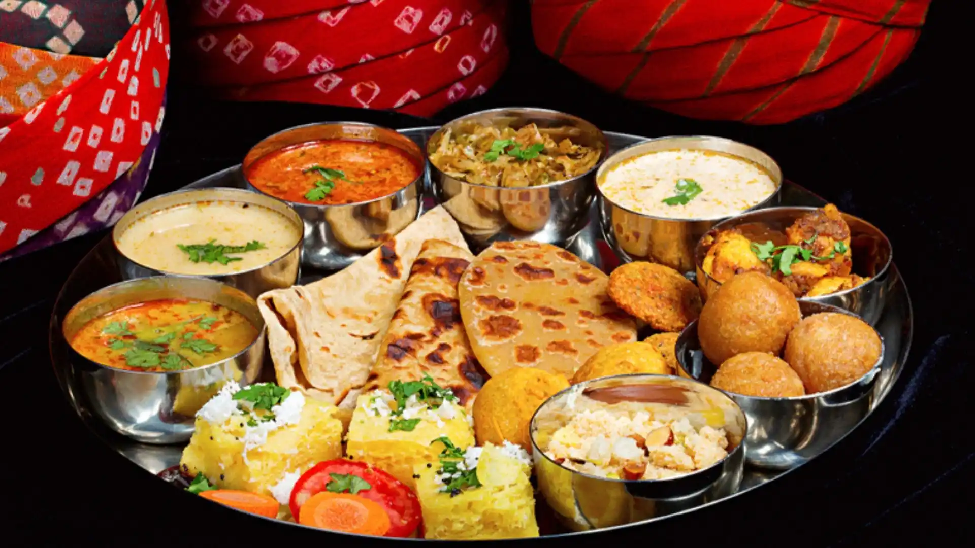 In Jaipur Traditional Rajasthani Lunch