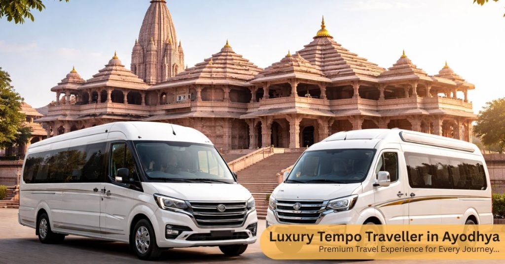 Luxury Tempo Traveller in Ayodhya β Premium Travel Experience for Every Journey