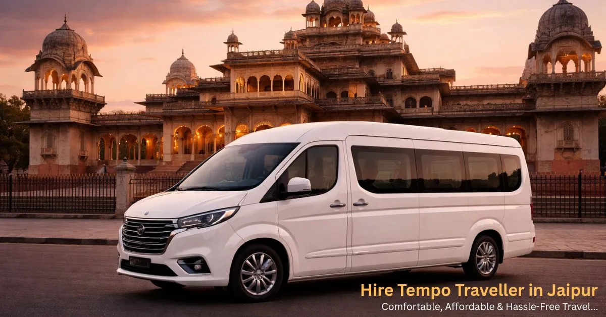 Hire Tempo Traveller in Jaipur – Comfortable, Affordable & Hassle-Free Travel