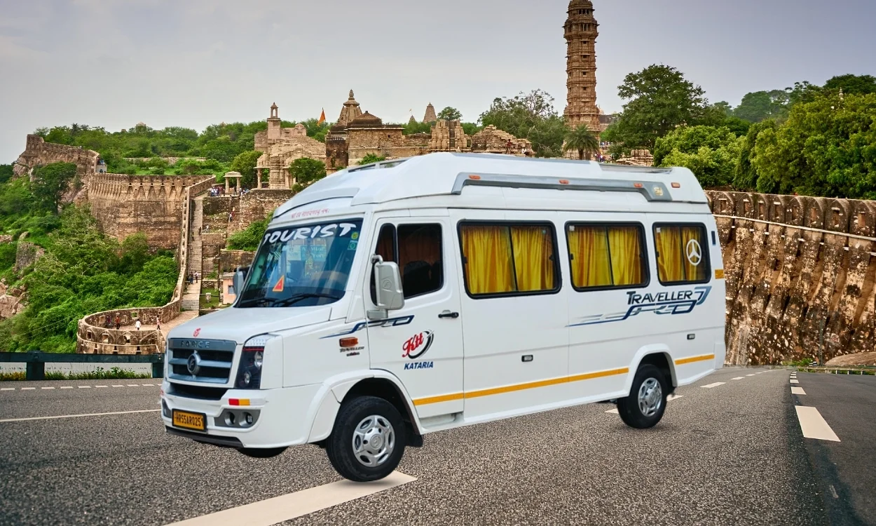 Tempo Traveller in Chittorgarh