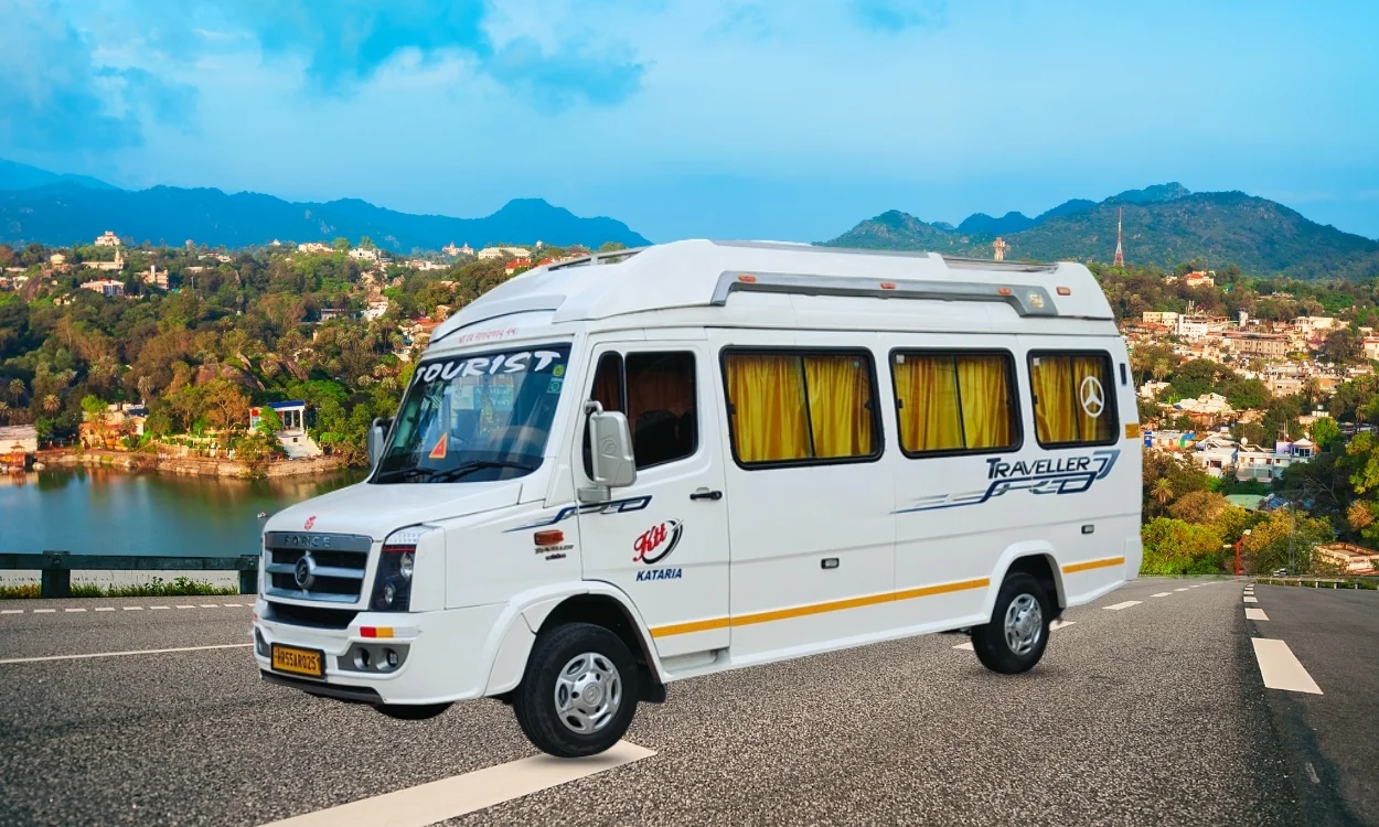 Tempo Traveller in Mount Abu