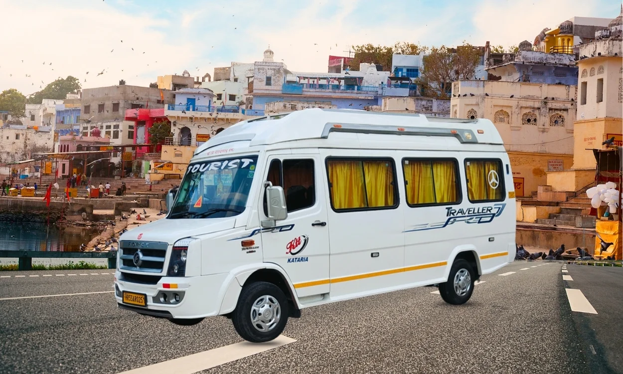 Tempo Traveller in Pushkar