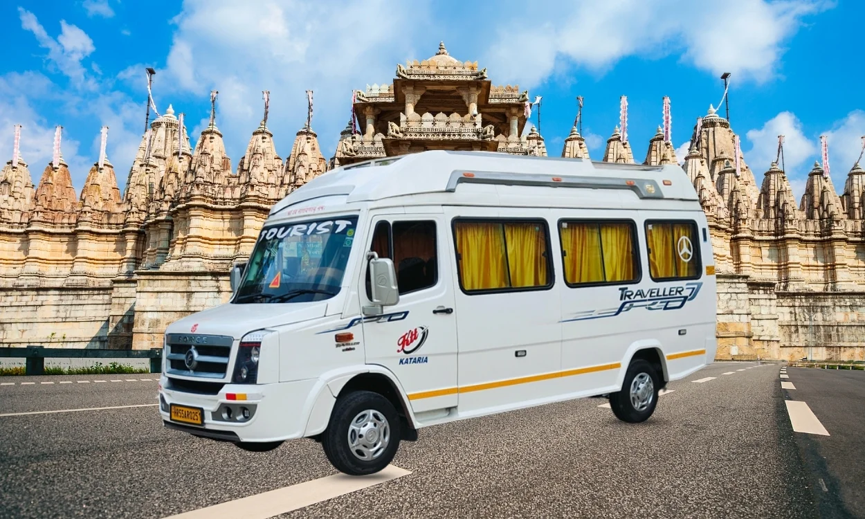 Tempo Traveller in Ranakpur